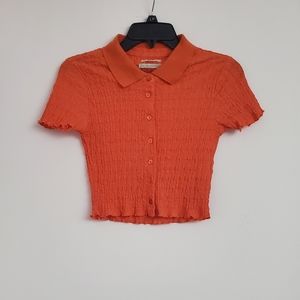 Urban Outfitters Cropped Blouse